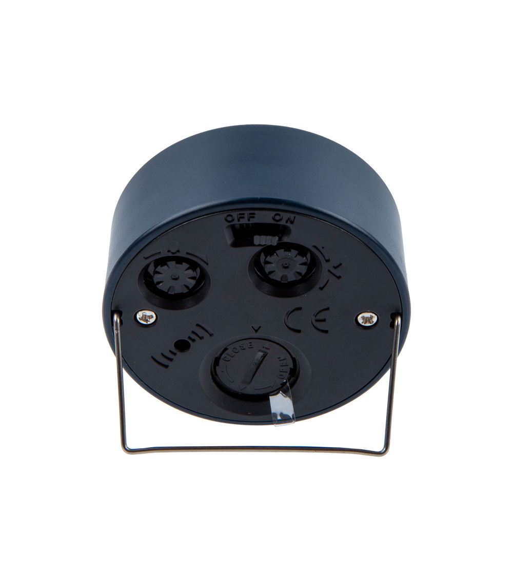 Round Mini Clock, Dark Navy