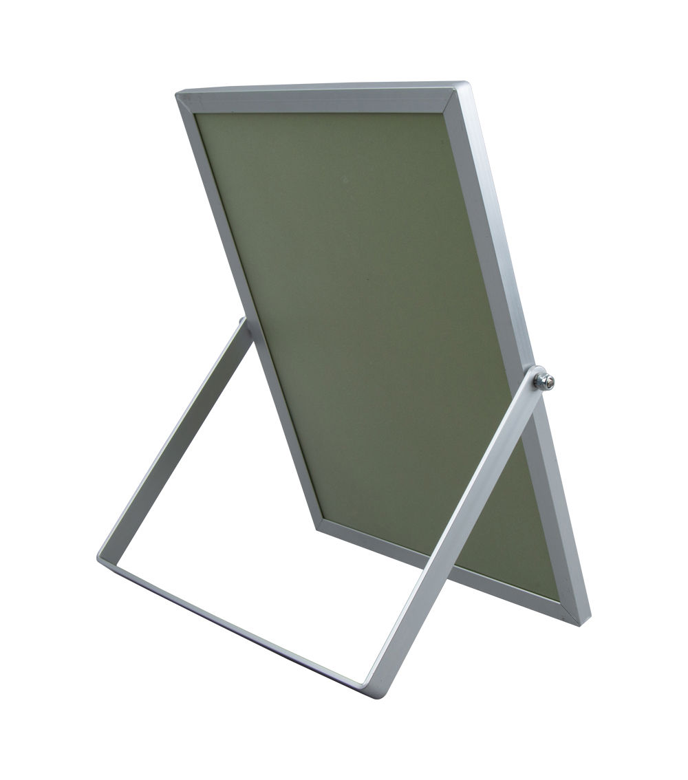 Glass Mirror with Aluminum Frame – White