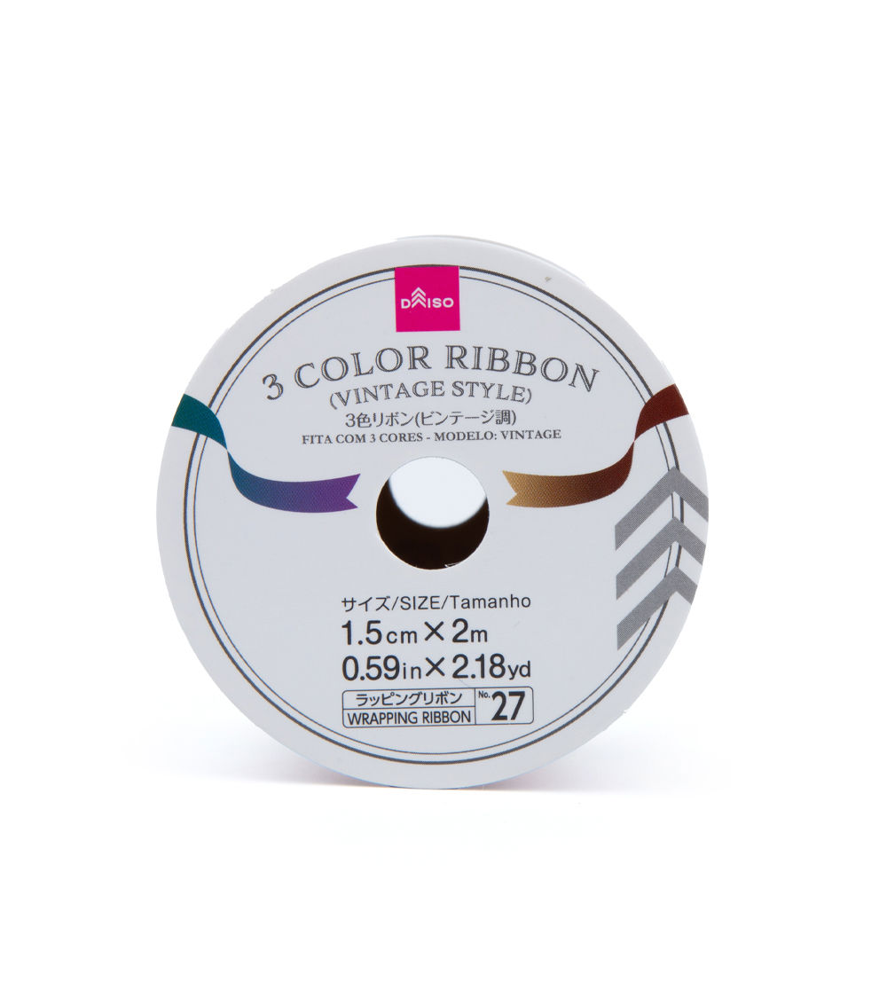 Vintage Style Ribbon, Assorted (1 Roll)