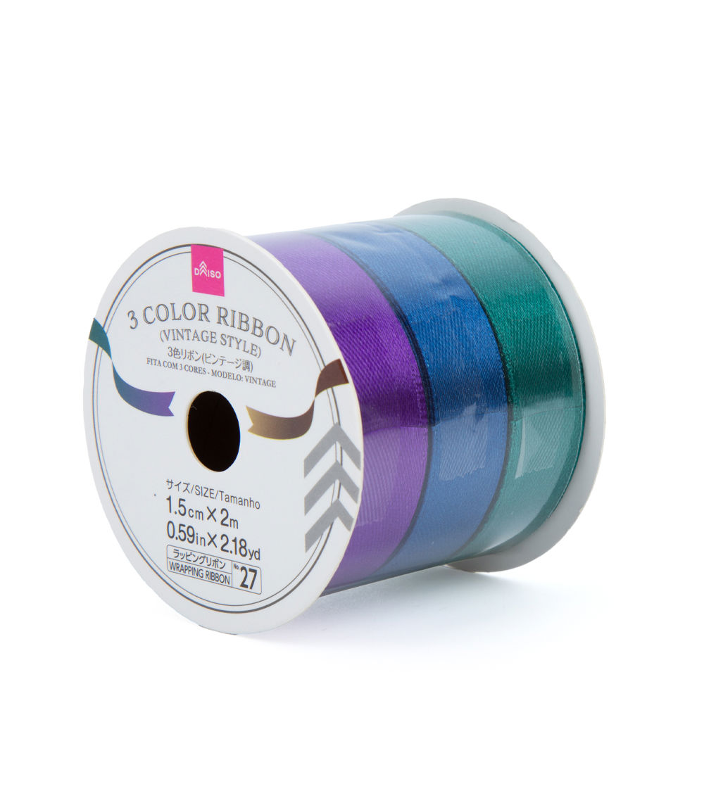 Vintage Style Ribbon, Assorted (1 Roll)