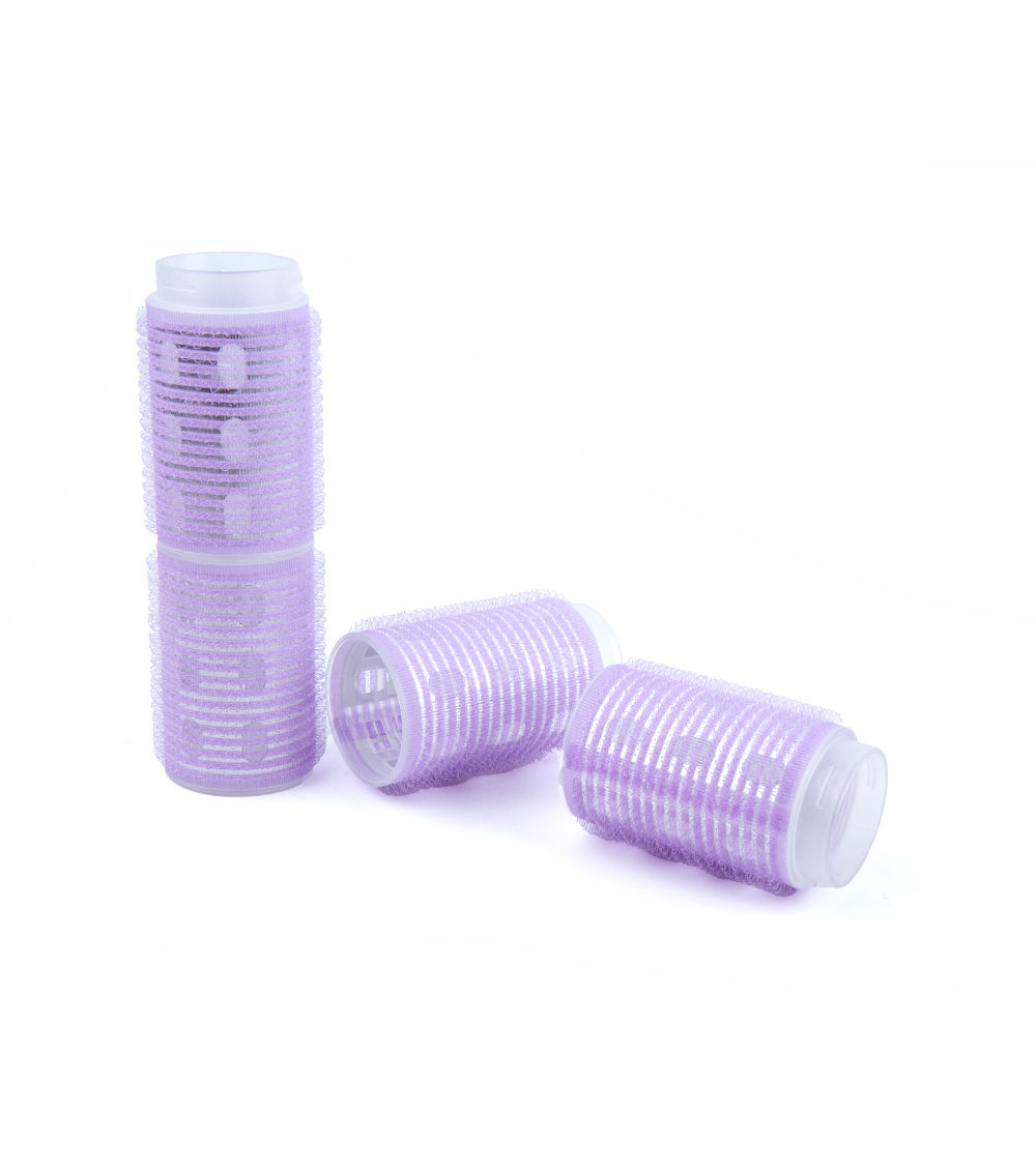 Magic Hair Curler Set of 4 – Purple ( 3.3cm Diameter )
