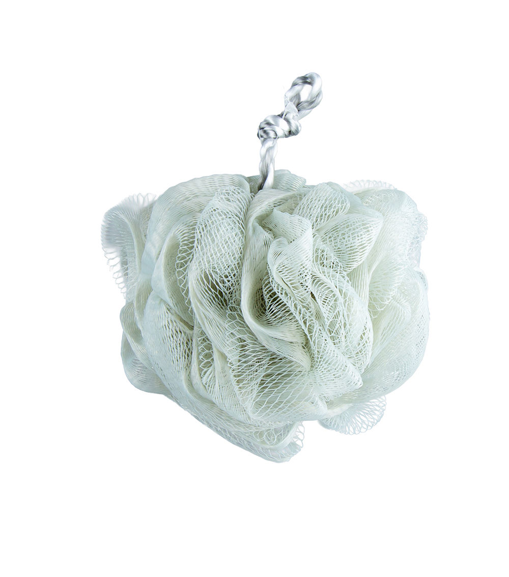 Shower Pouf -Two Tone Cord-