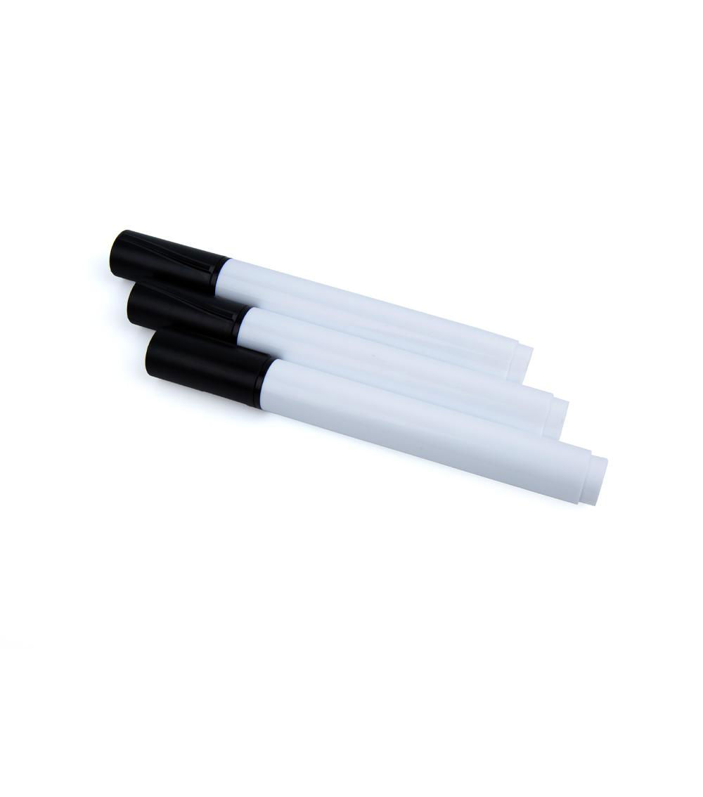 Whiteboard Markers, Black (3 pcs)