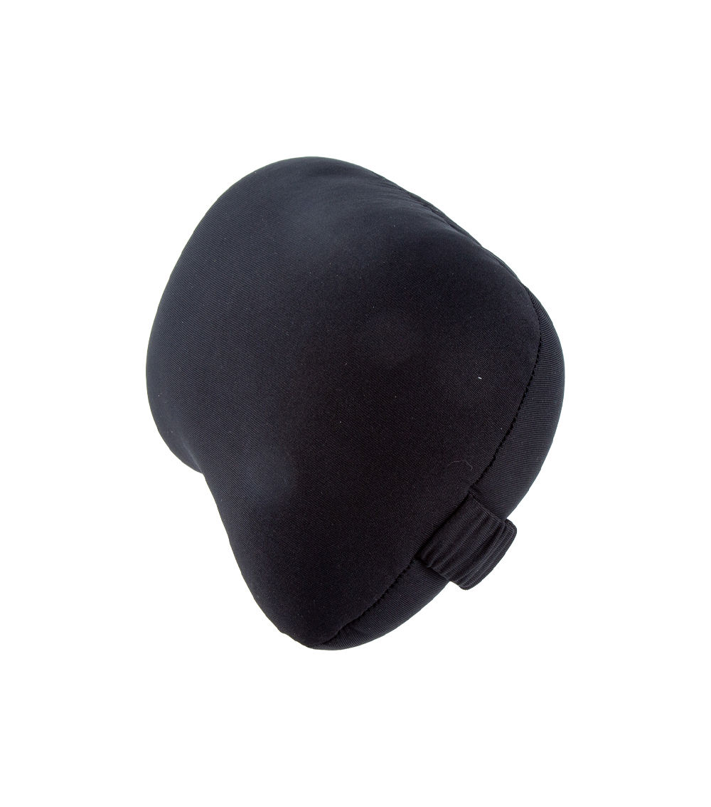 Beaded Headrest Cushion, Black