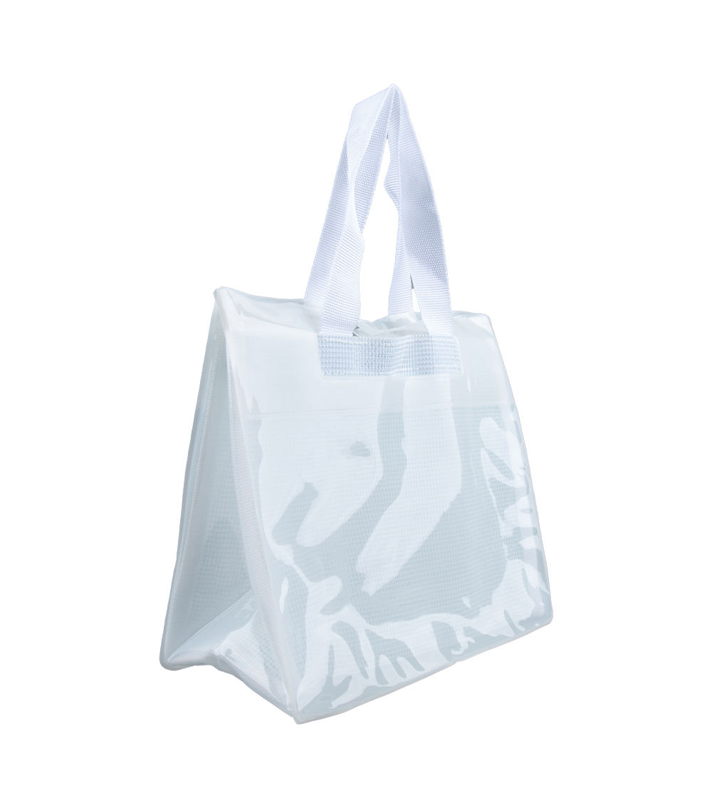 Vinyl Bag with Mesh Bag, Assorted (1 pc)