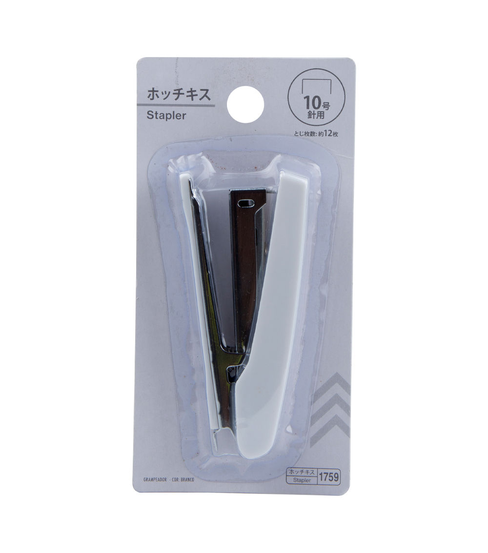 White Stapler – Compact & Durable, Off-White