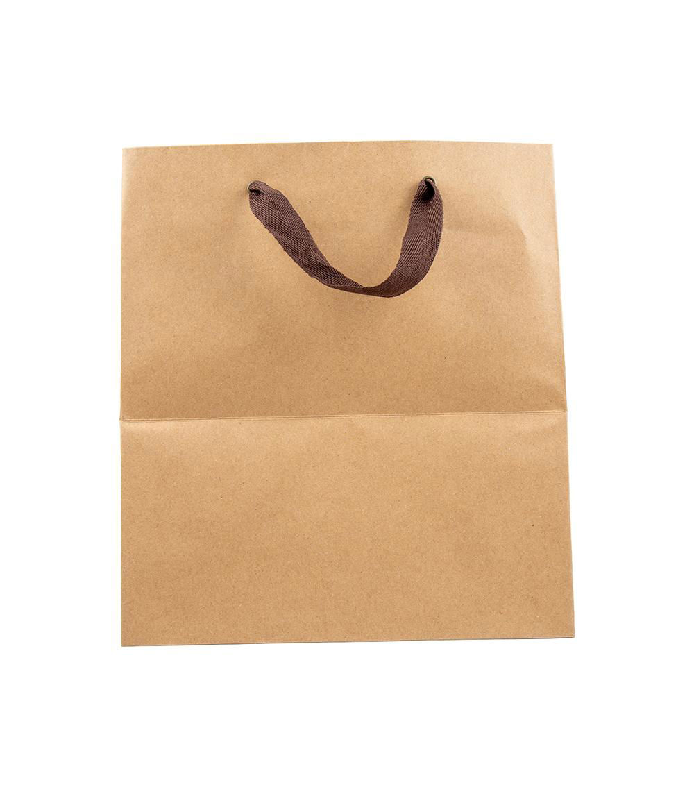Kraft Paper Bag, Brown (1 pc) - 27cmx24cmx24cm