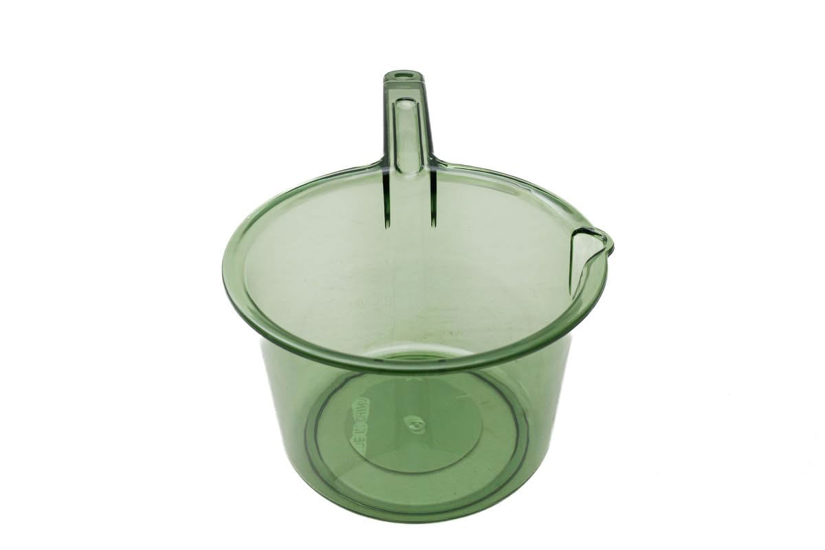 Transparent Green Plastic Measuring Pot with Handle – 1L