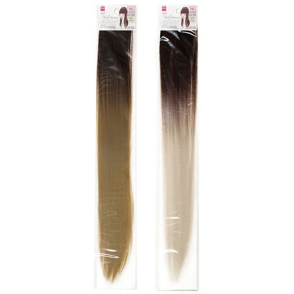Straight Clip-In Hair Extension – Ombre Shades – 55cm Length