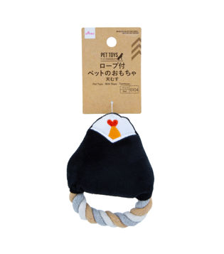 Tenmusu Shaped Pet Toys with Rope for Dogs & Cats