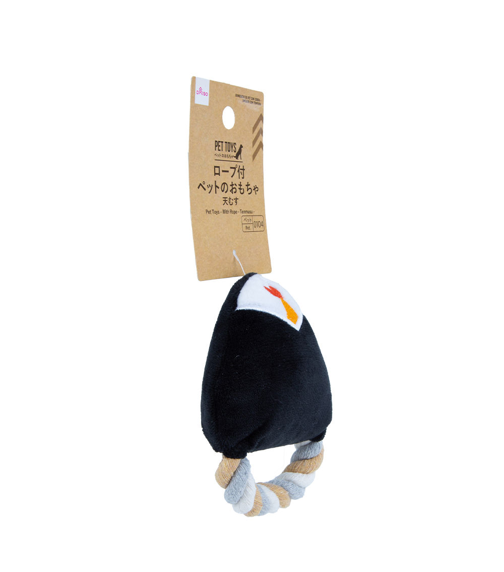 Tenmusu Shaped Pet Toys with Rope for Dogs & Cats