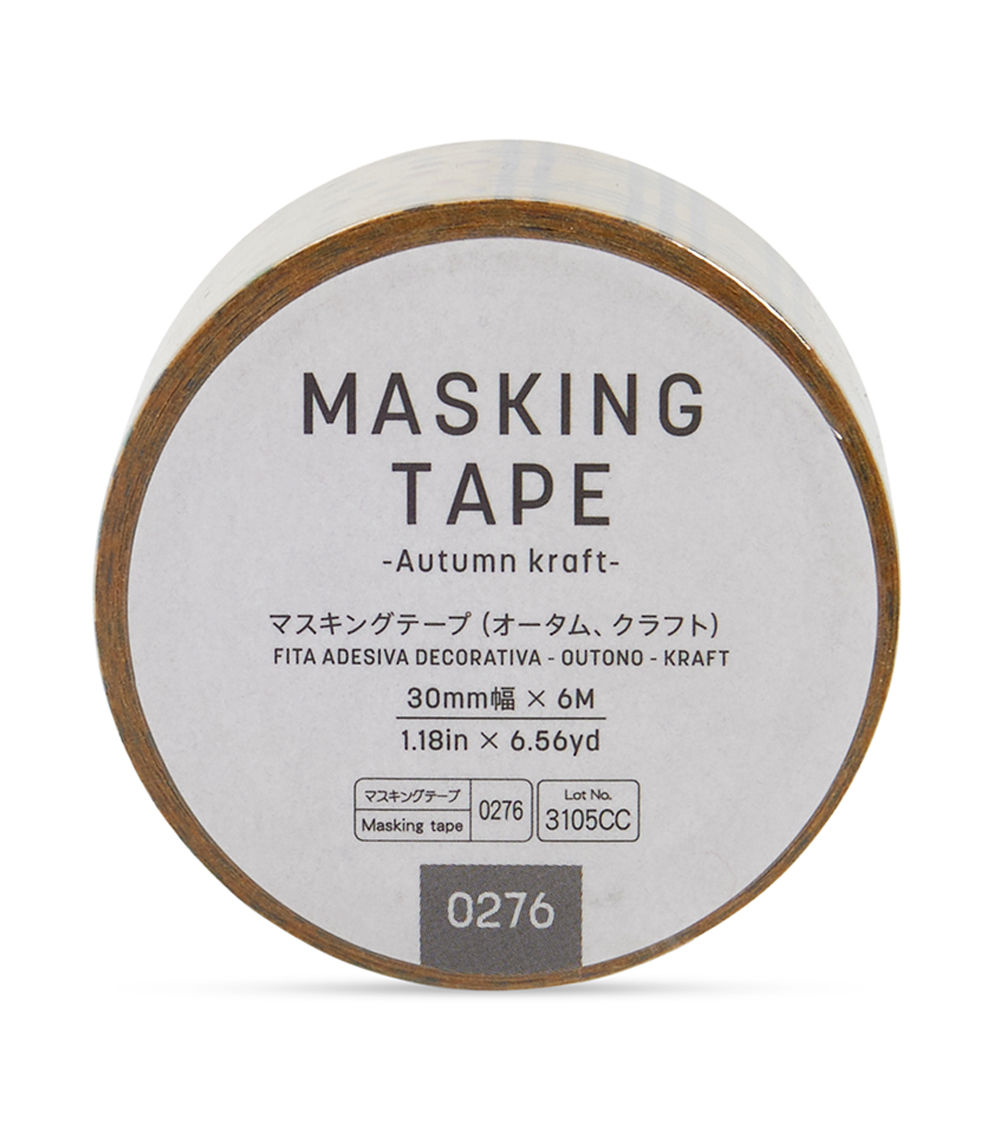 Autumn Kraft Masking Tape, Assorted (1 pc)