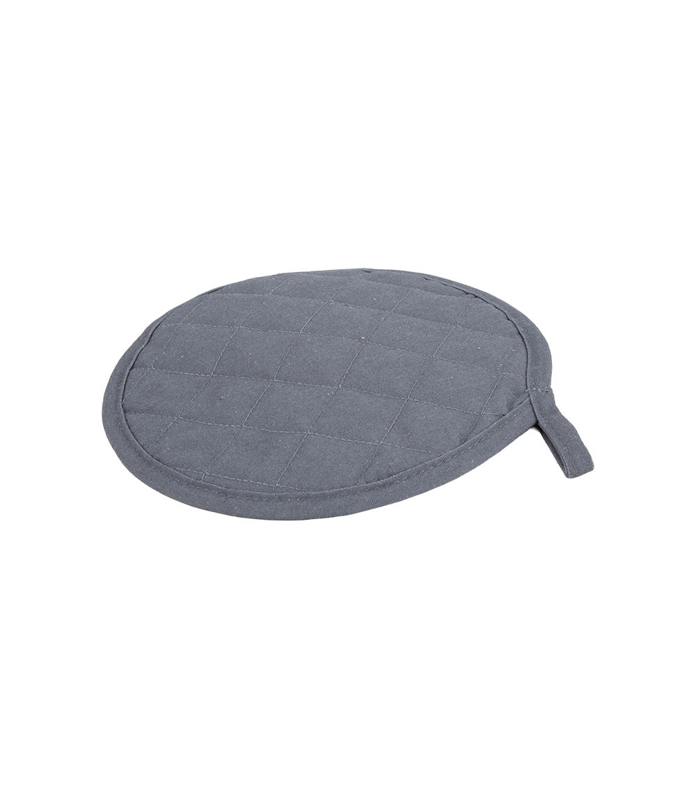 Round Pot Mat, Grey