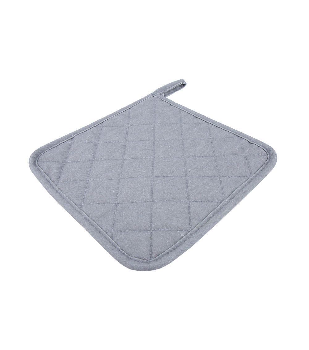 Square Pot Mat, Grey