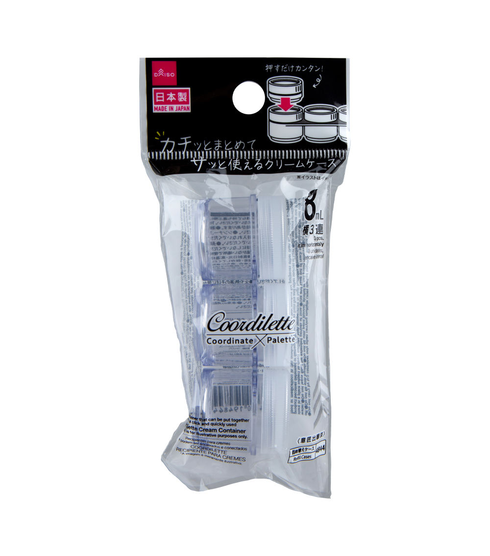 Coardilette Cream Container Sef of 3 pcs – 8ml (0.27 fl oz)