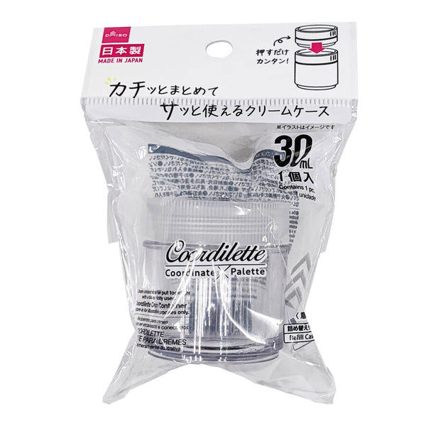 Cordillet Cream Case – Clear, 30mL (1 Piece)