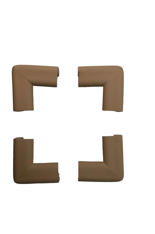 Corner Protector Cushions – 4 Pieces, Brown
