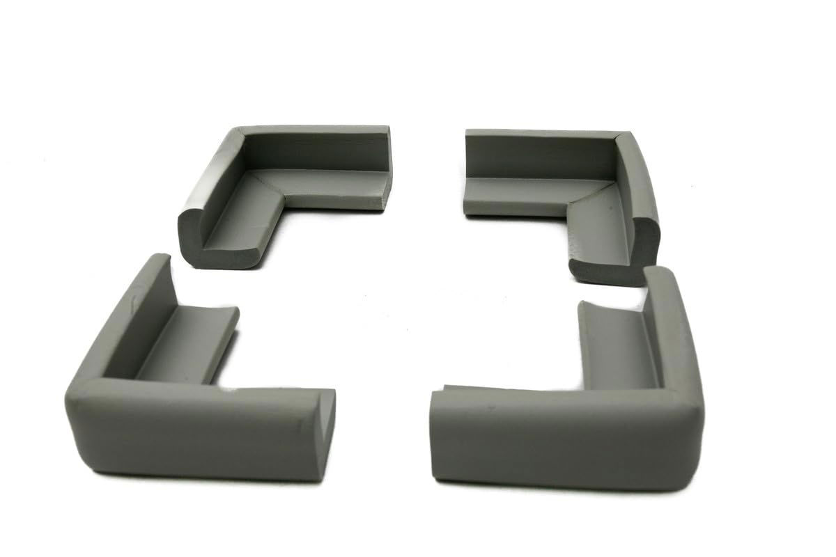 Corner Protector Cushions – 4 Pieces, Gray