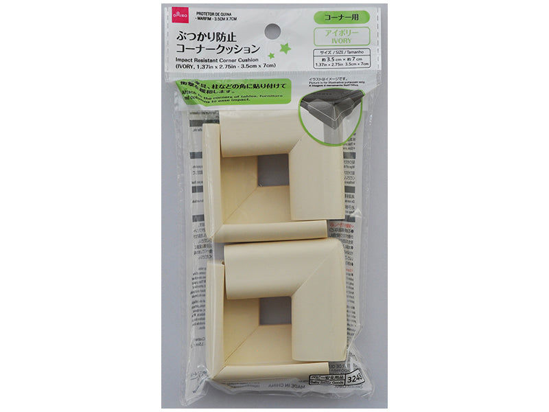 Impact Resistant Corner Cushion – 4 Pieces, Ivory