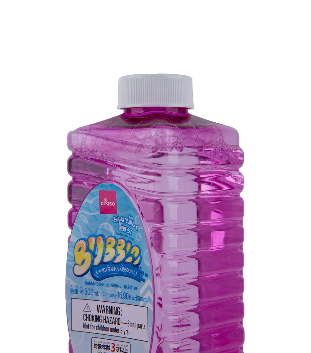 Bubble Solution, Pink (500ml)