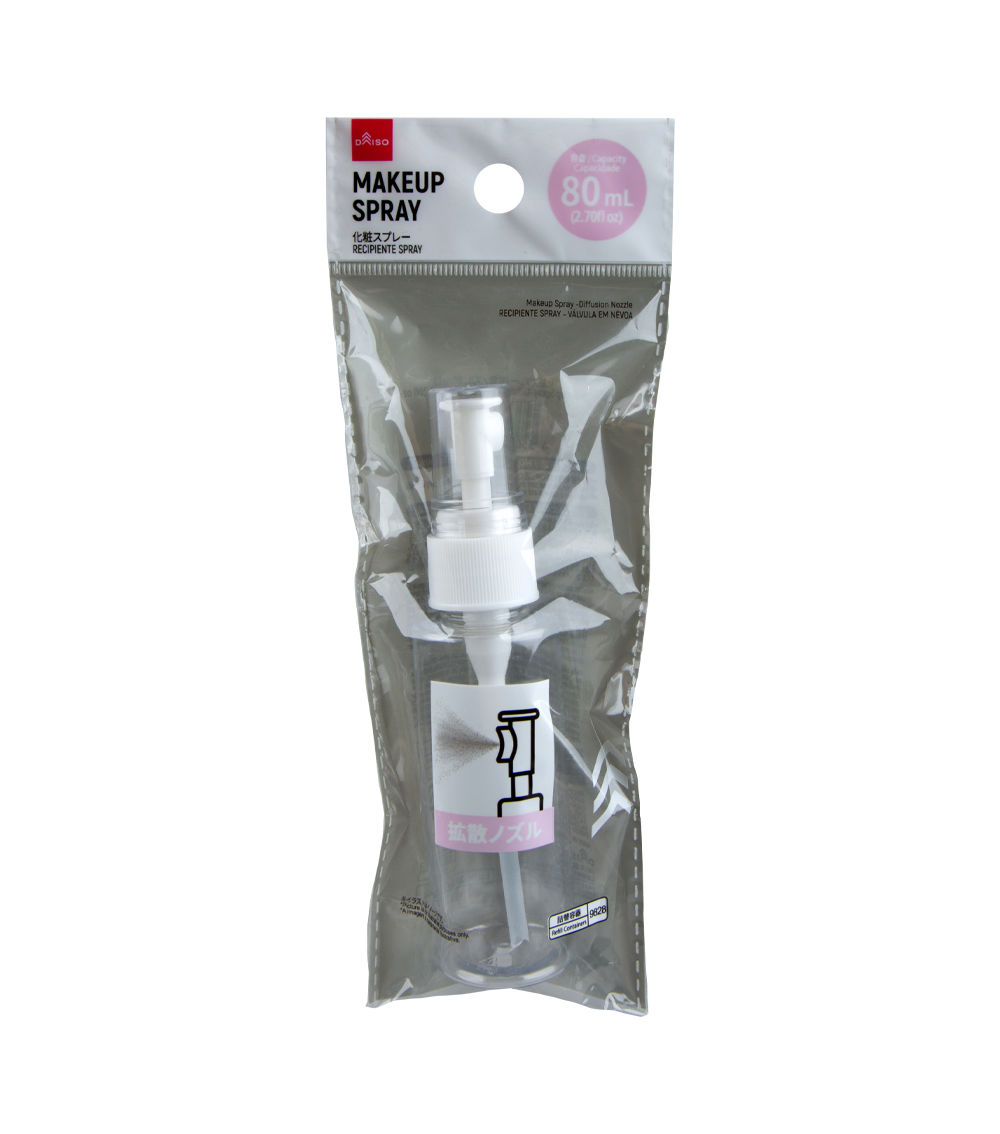Makeup Spray Bottle – Diffusion Nozzle, 80mL (2.70 fl oz)