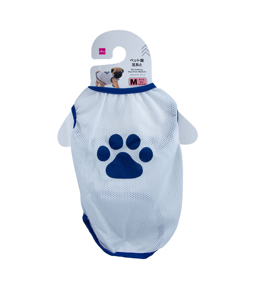 Pet Clothing Paw Print Medium – Assorted (1pc)