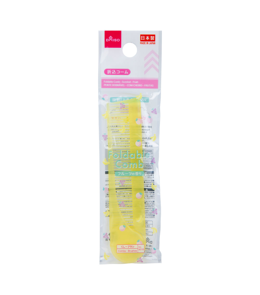 Folding Comb, Scented Fruit - Assorted (1 Pc)