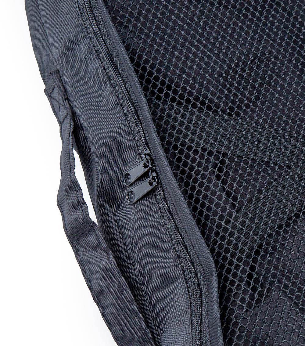 Travel Storage Case With Rubber Band, Black