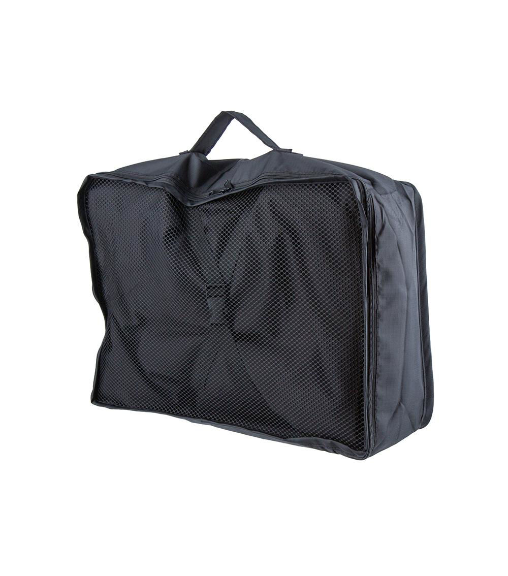 Travel Storage Case With Rubber Band, Black
