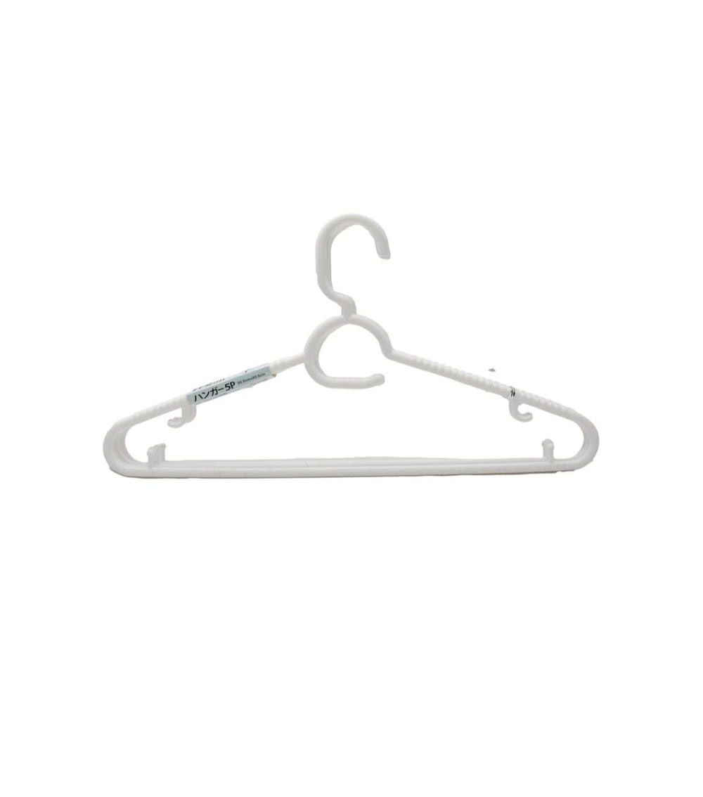 Hanger -1.29ft x 8.07in - 39.5cm x 20.5cm - White- 5 pcs.-