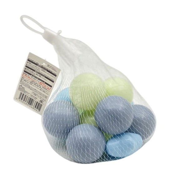Colorful Balls with Star Pattern, Multicolor (12 pcs)