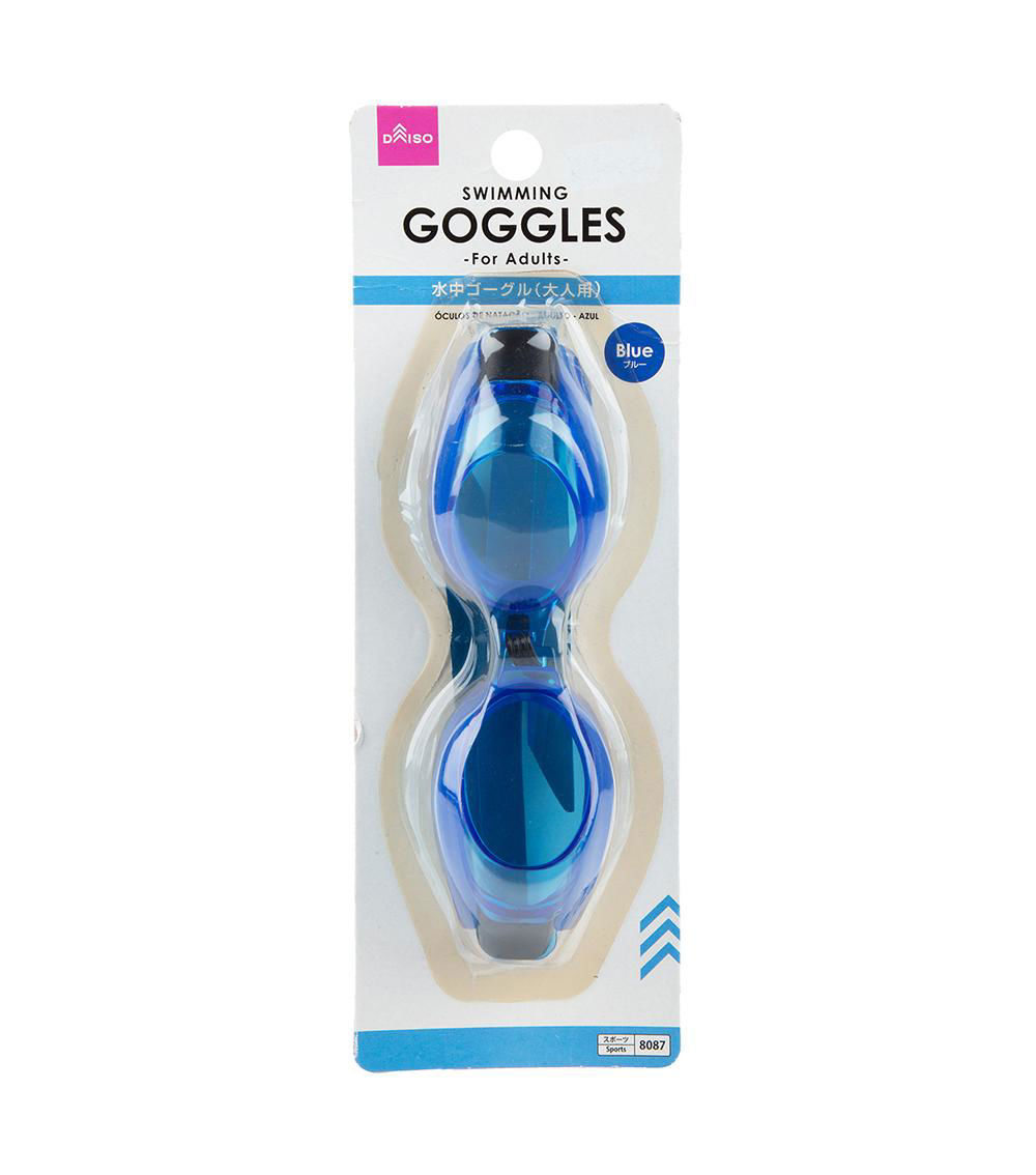 SWIMMING GOGGLES -FOR ADULTS - BLUE-