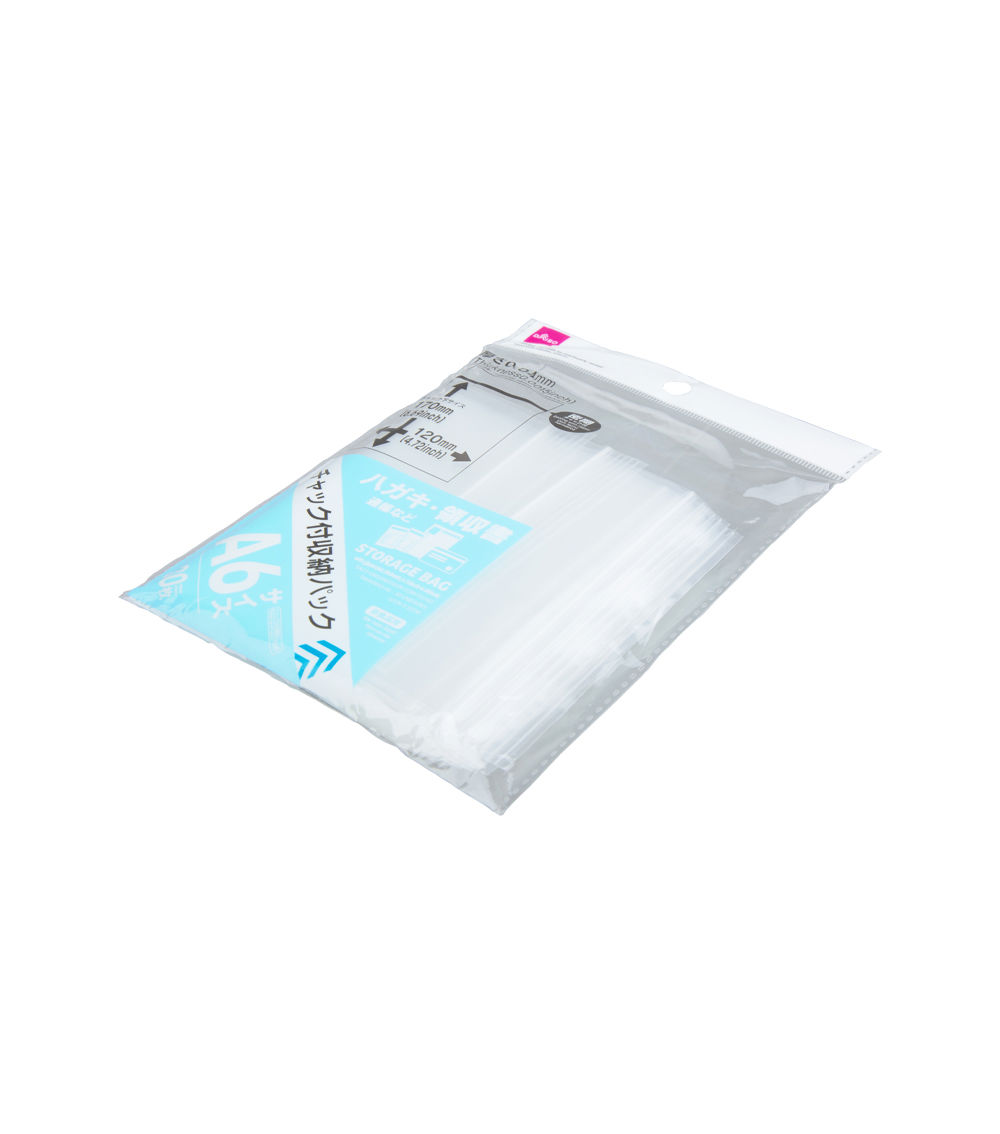 Storage Bag with Zipper – A6, 30 Sheets (4.72 x 6.69inc)