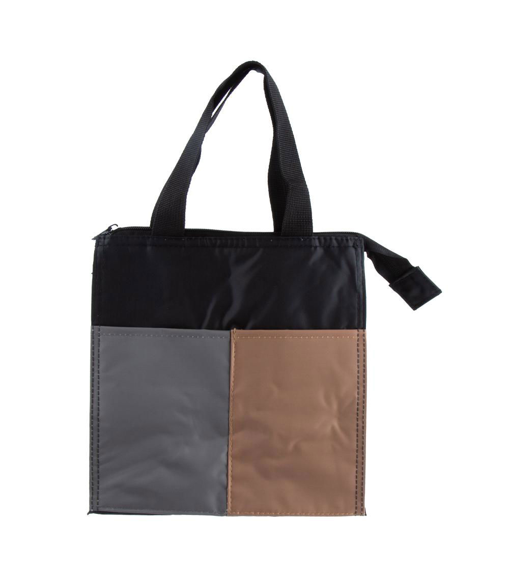 Wide Gusset Lunch Bag With Pocket - Assorted (1 pc)