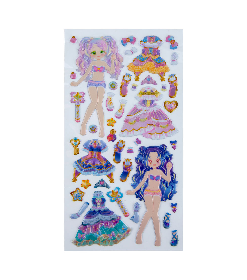 STICKER 7 22 DRESS UP C