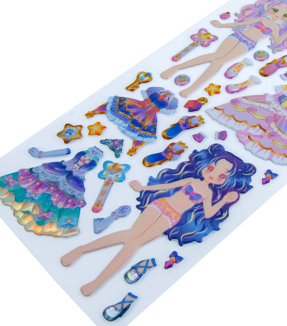 STICKER 7 22 DRESS UP C