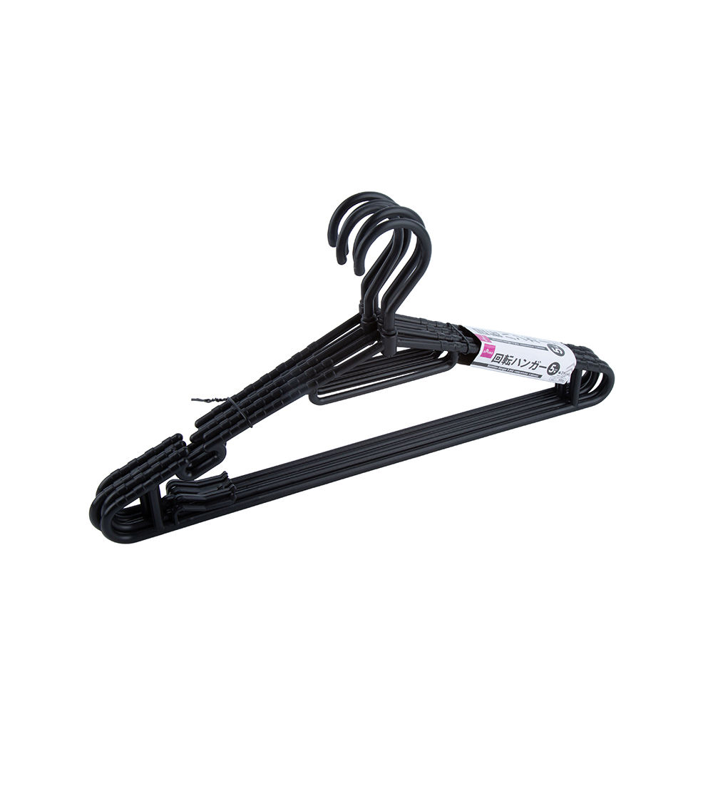 Rotating Hanger Set, Light Brown (5 pcs)