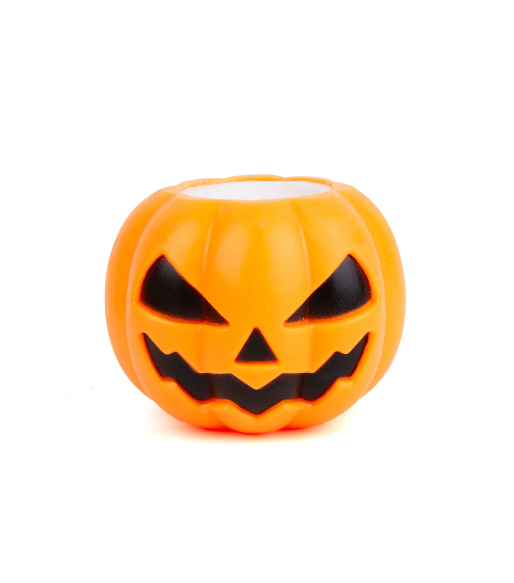 Halloween Pumpkin Squeeze Toy – Orange