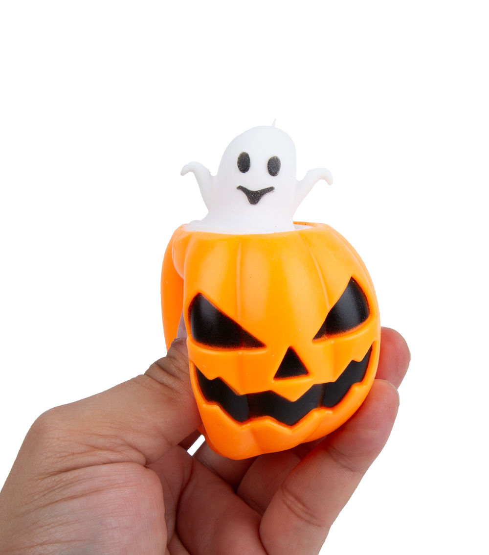 Halloween Pumpkin Squeeze Toy – Orange