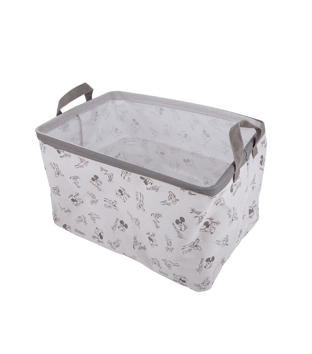 Mickey and Minnie Fabric Storage Box, Assorted (1 pc)