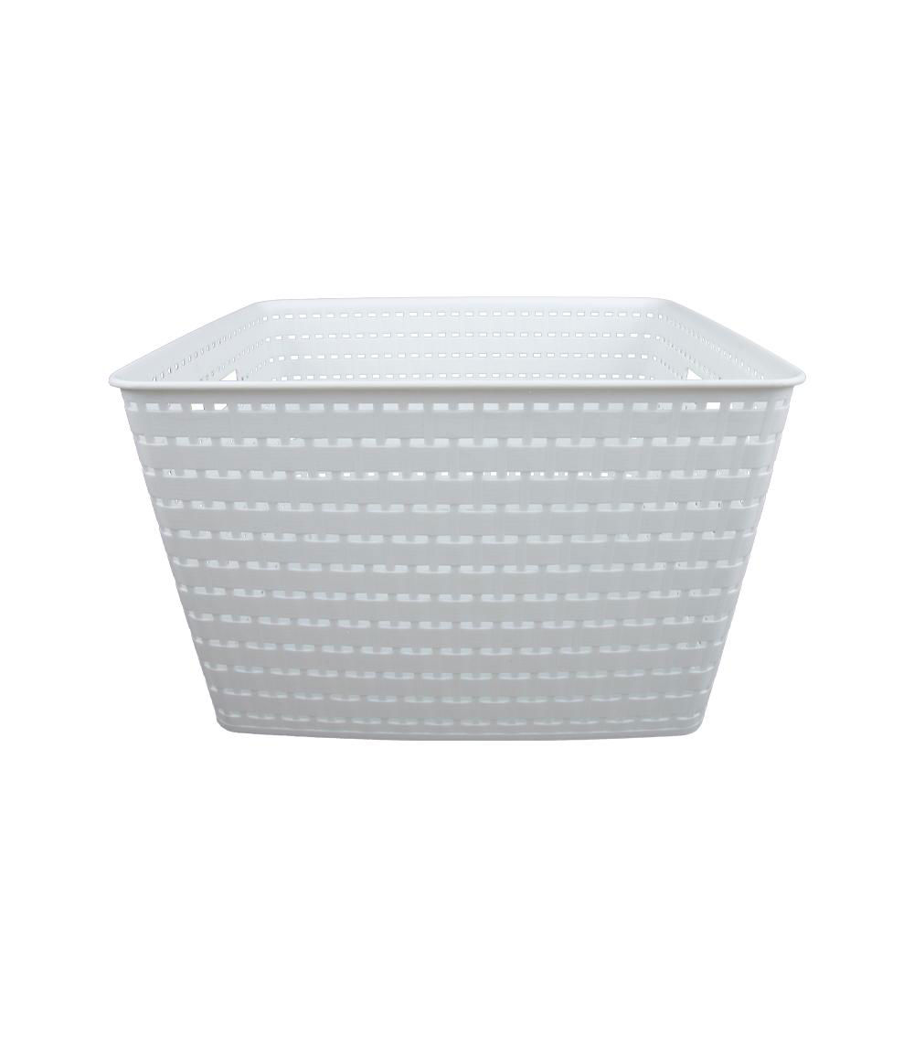 Storage Basket - Wood Grain - 1.14ft x 11.41in x 8.77in - 35