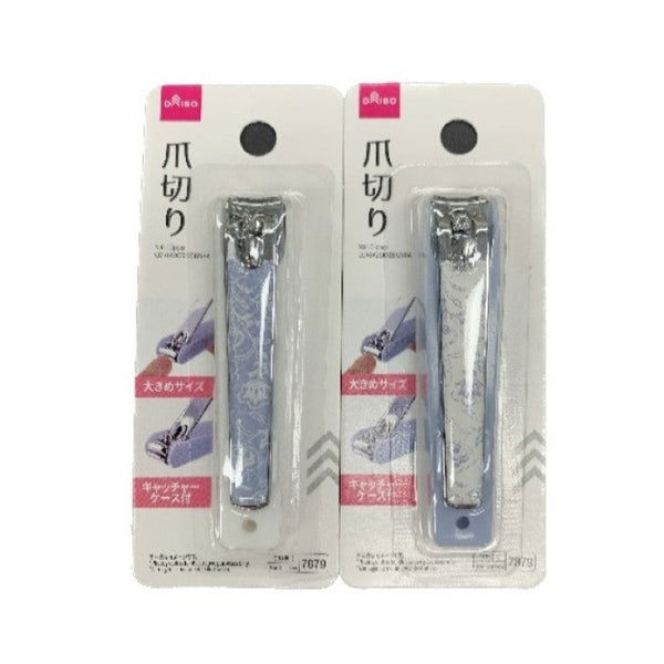 Nail Clipper -Blue Flower-