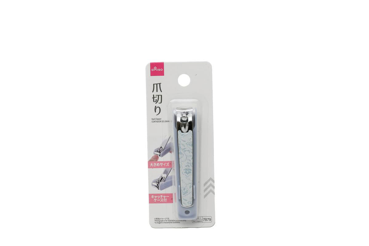 Nail Clipper -Blue Flower-