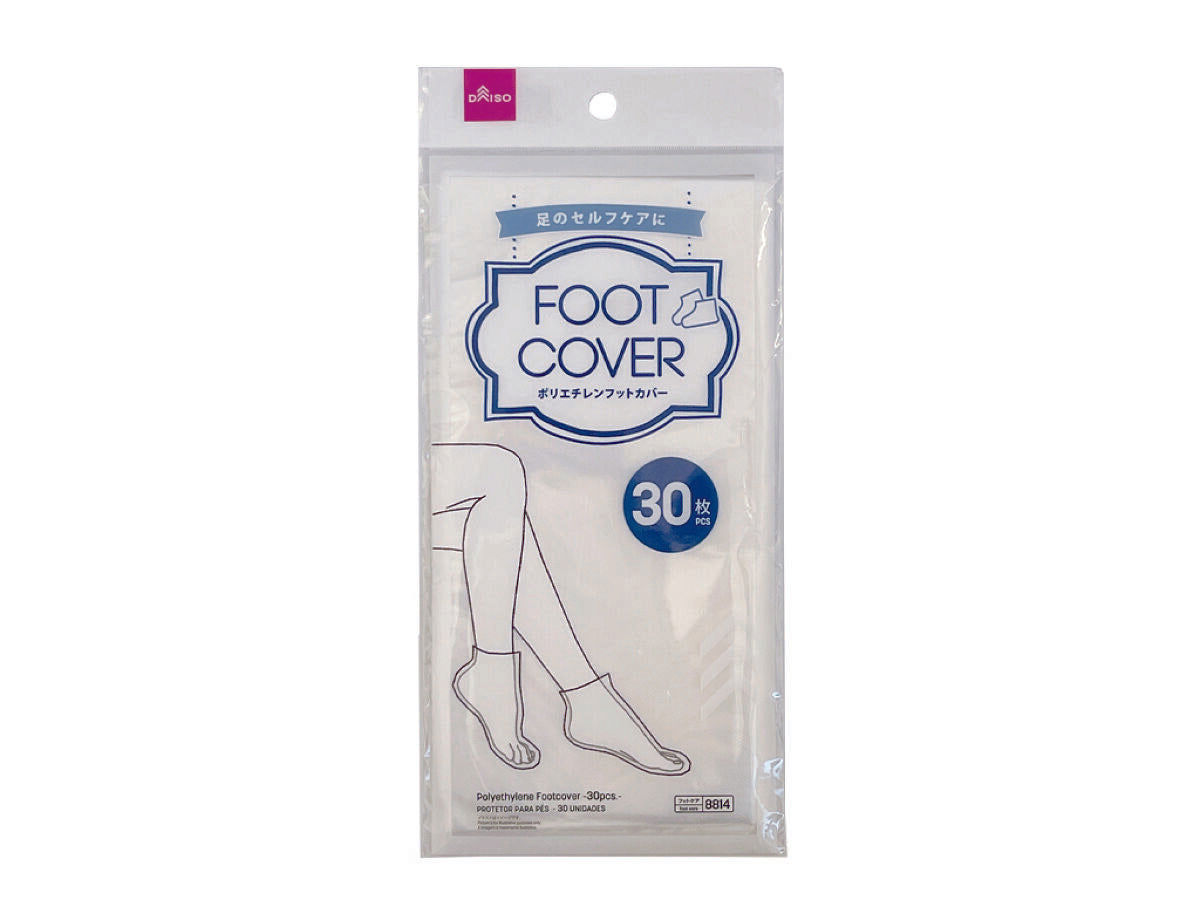 Polyethylene Footcovers – Clear (30 Pieces)