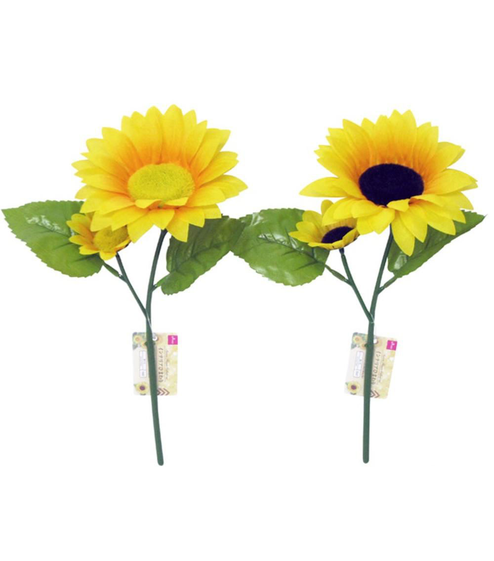 Short Stem Sunflower – Yellow/Black