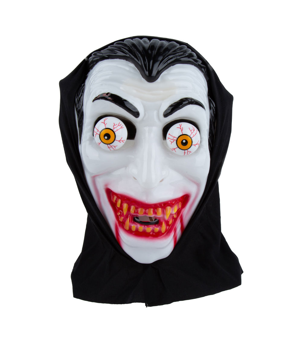 Halloween Mask with Cloth–Popping Out Eyes(B)- Assorted(1pc)