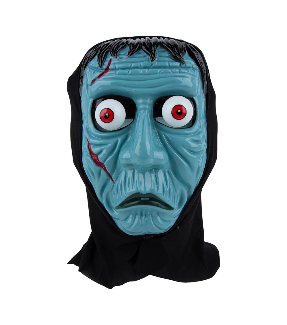 Halloween Mask with Cloth–Popping Out Eyes(B)- Assorted(1pc)