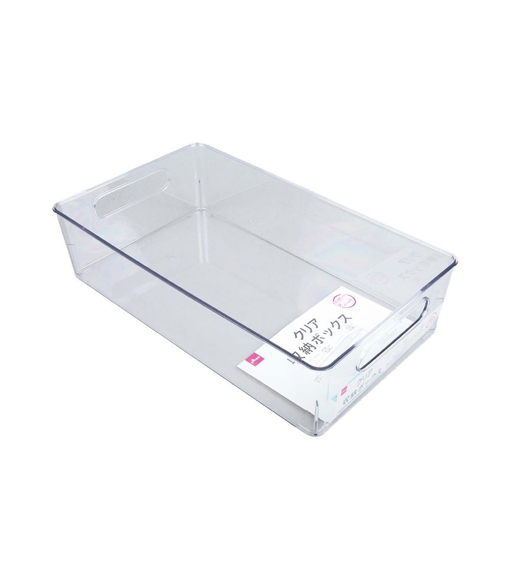 Clear Storage Box, Clear (38cmx22cmx9.5cm)