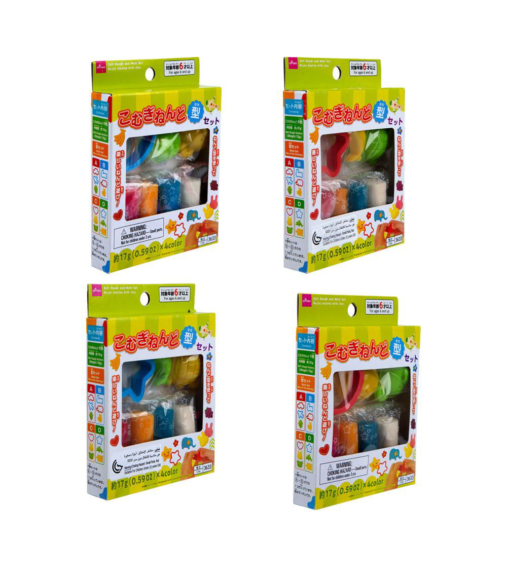 Salt Dough and Mold Set, Assorted (1 set)