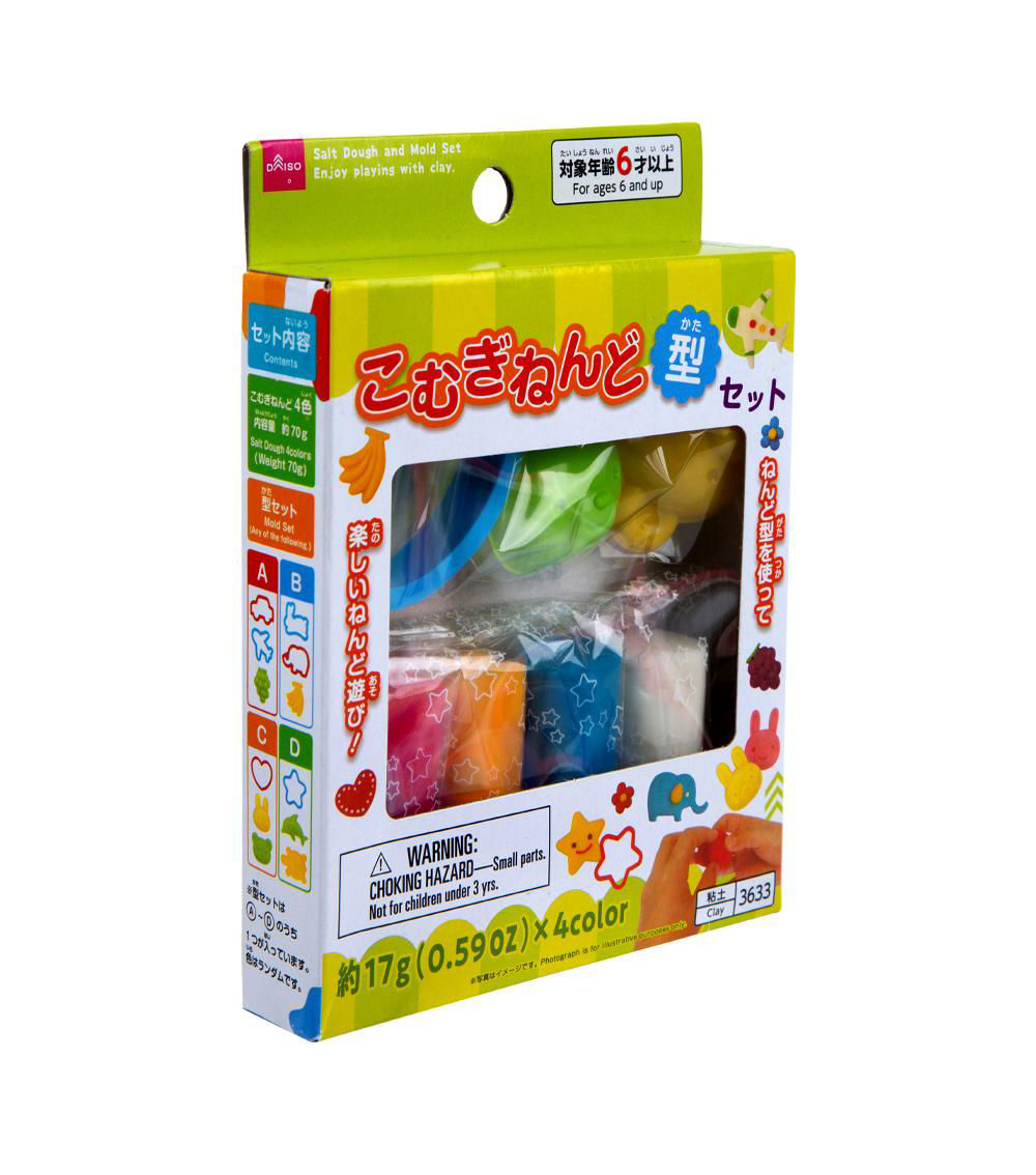 Salt Dough and Mold Set, Assorted (1 set)